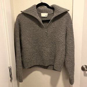 Aritzia Gwyneth Sweater in Dark Grey